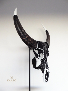 Kaazo - Ata Toast Bozaci Water Buffalo Skull Side