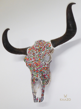 Fredinko x Kaazo Yak Skull Pop Art